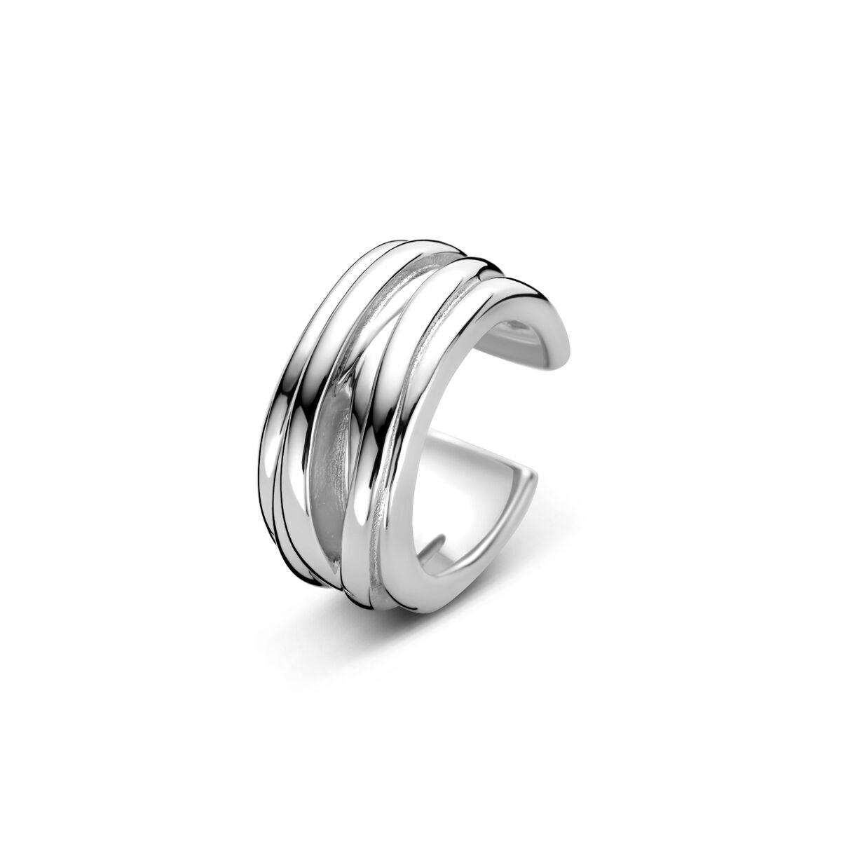 Fantasy Collection Ear cuff 13 mm zilver oorbellen