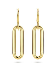 14K geelgouden oorhangers schakel 33 mm - 4034483 - PansiteNederland.nl