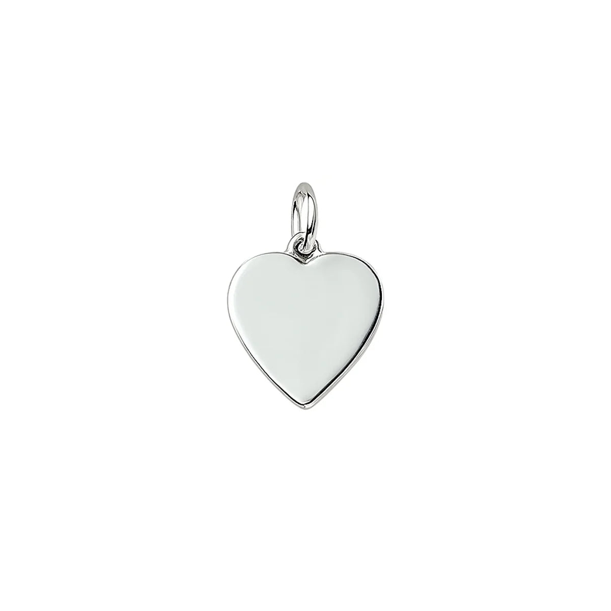Fantasy Collection Graveerhartje infinity poli/mat gediamanteerd zilver hanger