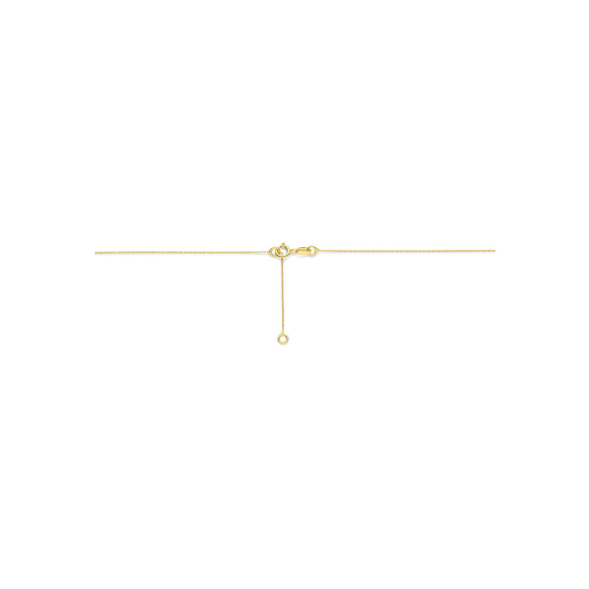 Collier bolletjes 14K geelgoud 42 - 45 cm