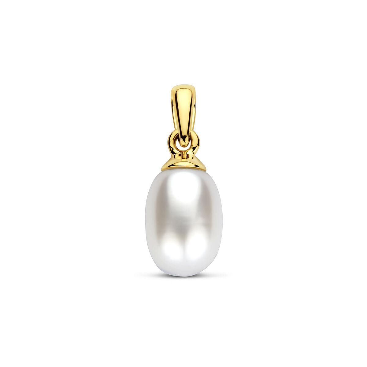 Hanger parel 15 mm 14K geelgoud