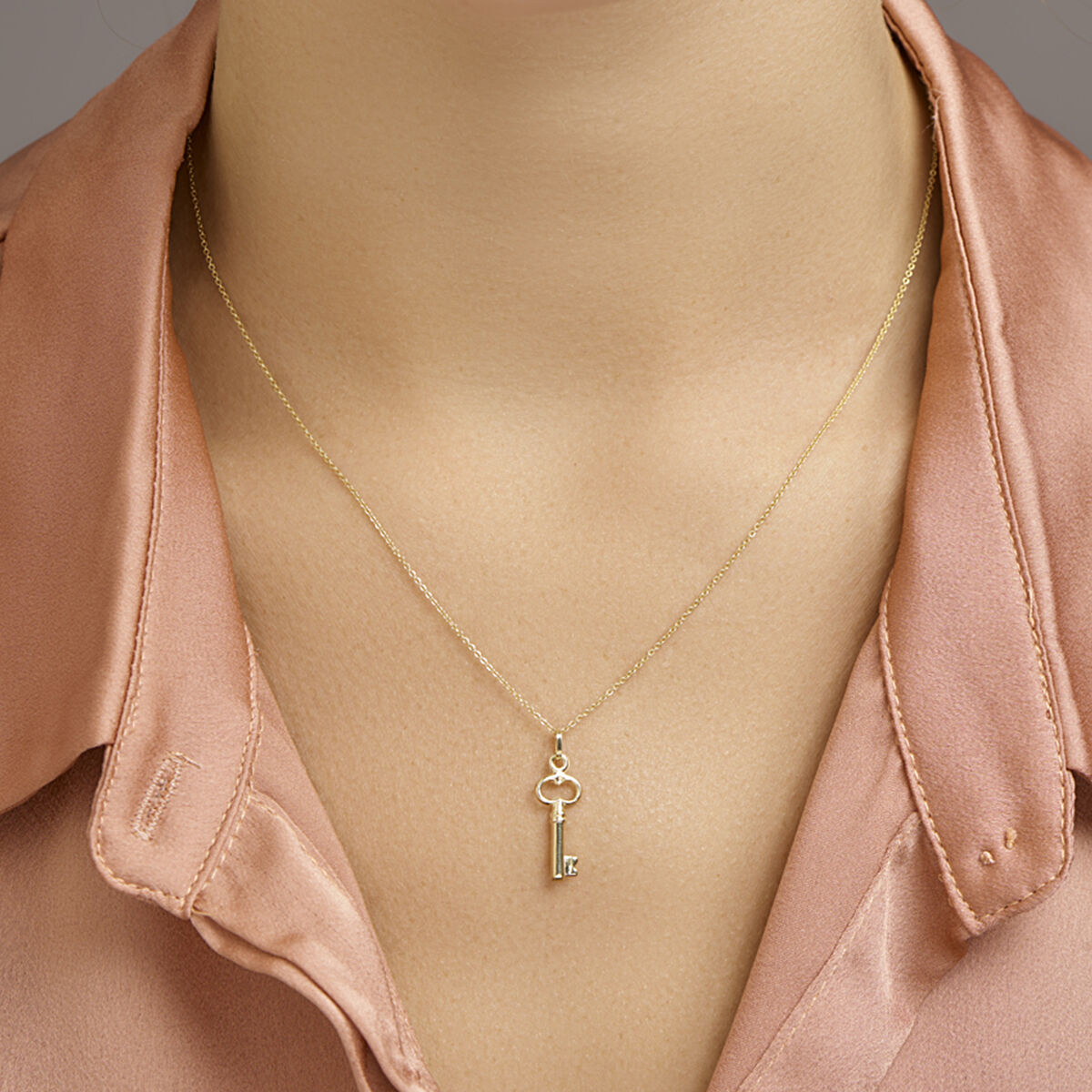 Fantasy Collection Hanger sleutel 14K geelgoud