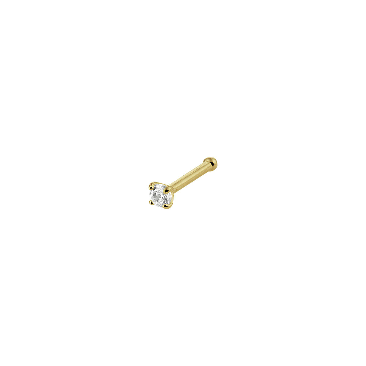 Fantasy Collection 14K Geelgouden Piercing met Zirkonia 4023137