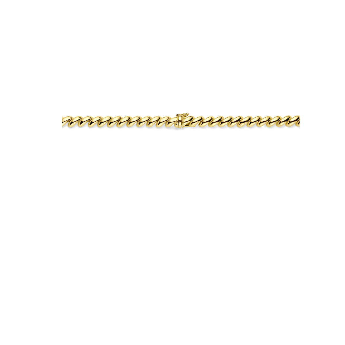 Fantasy Collection Collier san marco 6,6 mm 43 cm 14K geelgoud