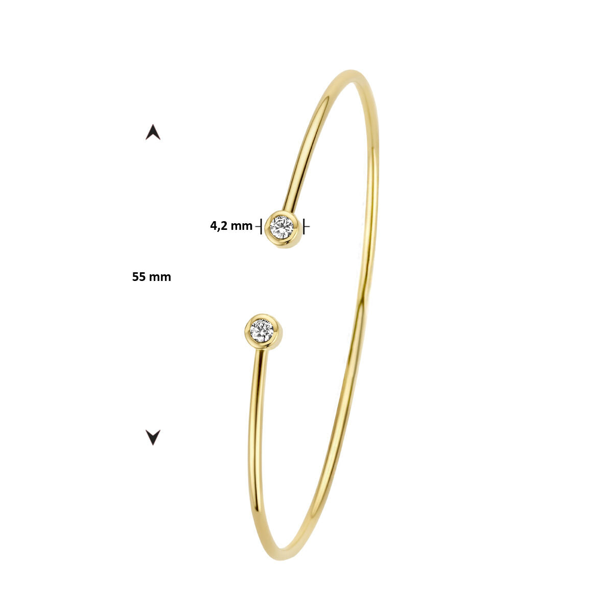 Fantasy Collection 14K Geelgouden Diamanten Armband 40.24644