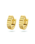 Zilver Verguld (Geel) Klapoorringen 1 Micron 2103239