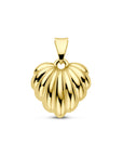 14K geelgouden hanger hart 22 mm - 4034738 - PansiteNederland.nl