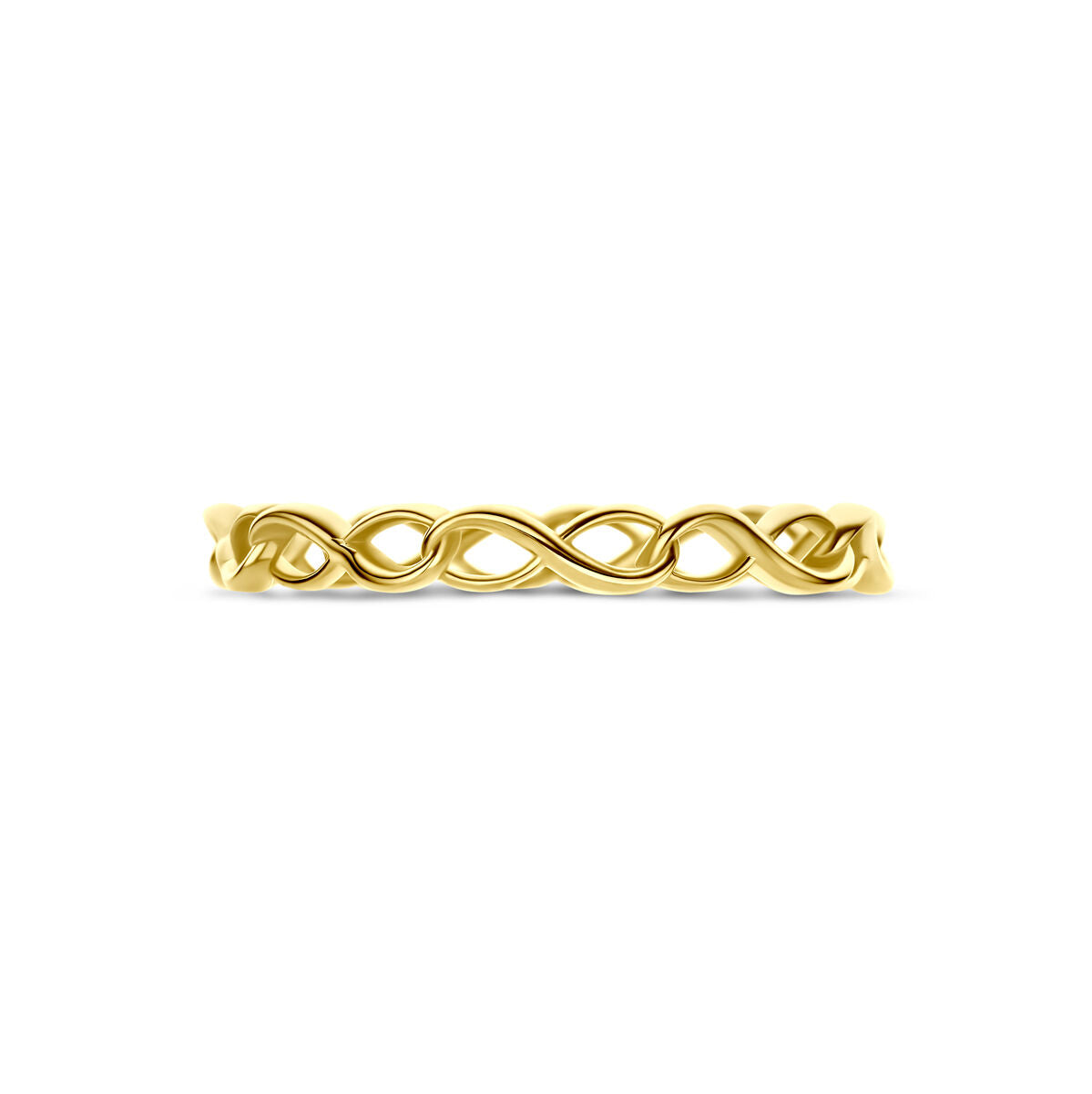 Fantasy Collection Ring infinity 14K geelgoud