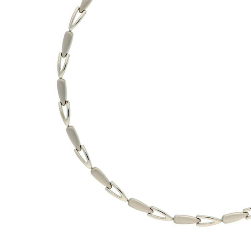 Boccia Titanium Ketting 08039-01 Zilverkleurig 450 mm