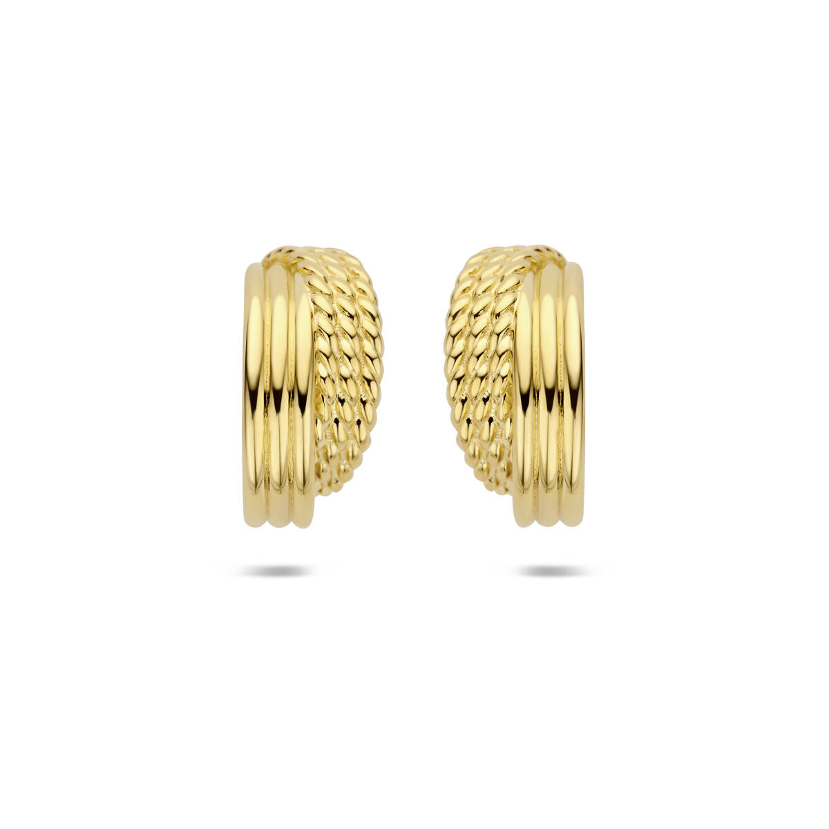 Fantasy Collection Oorbellen 16 mm 1 micron zilver verguld