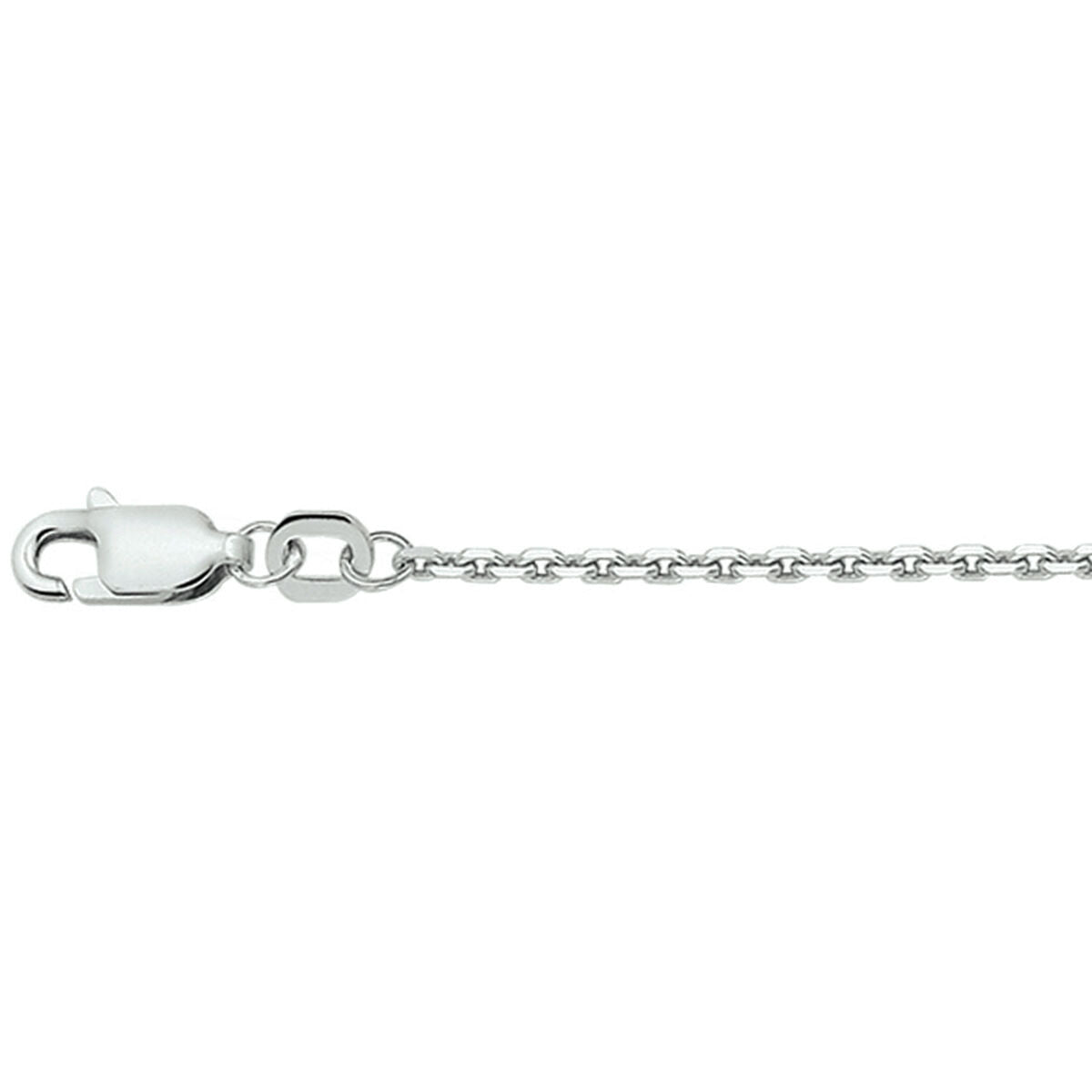 Fantasy Collection Gerhodineerd Zilveren Ketting 1342286