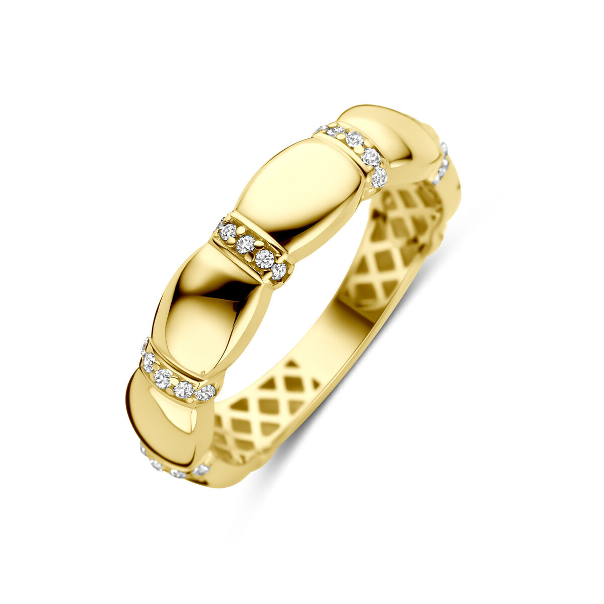Fantasy Collection Ring zirkonia 14K geelgoud
