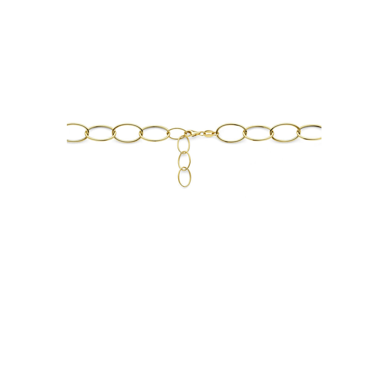 Fantasy Collection Collier 9,5 mm 42 + 3 cm 14K geelgoud
