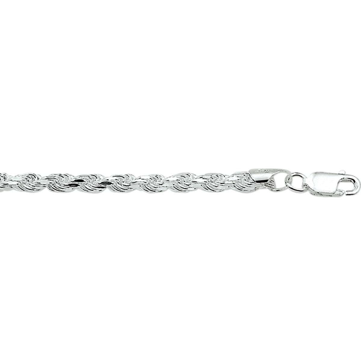 Fantasy Collection Gerhodineerd Zilveren Ketting 1329724