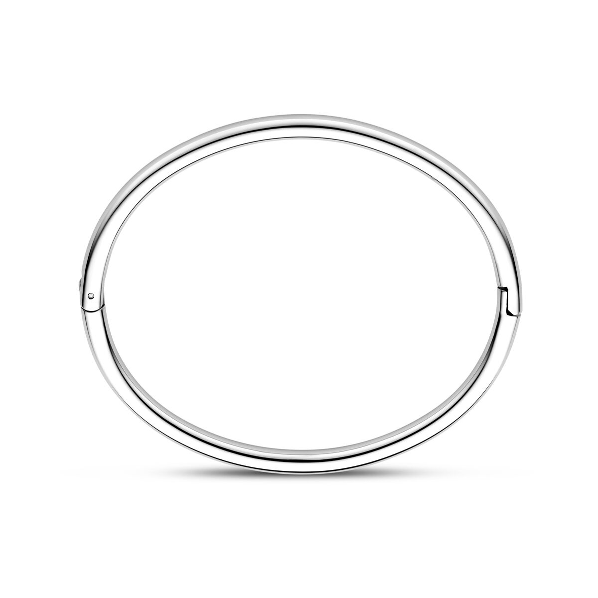 Fantasy Collection Bangle scharnier ronde buis 4 mm 60 mm edelstaal
