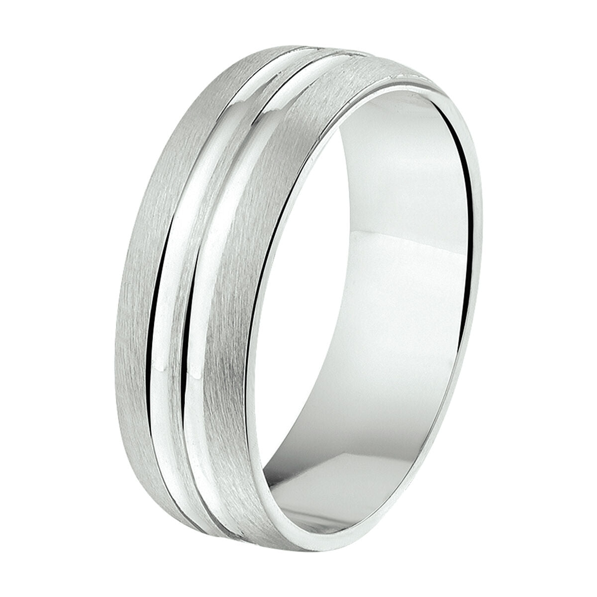 Gerhodineerd Zilveren Ring