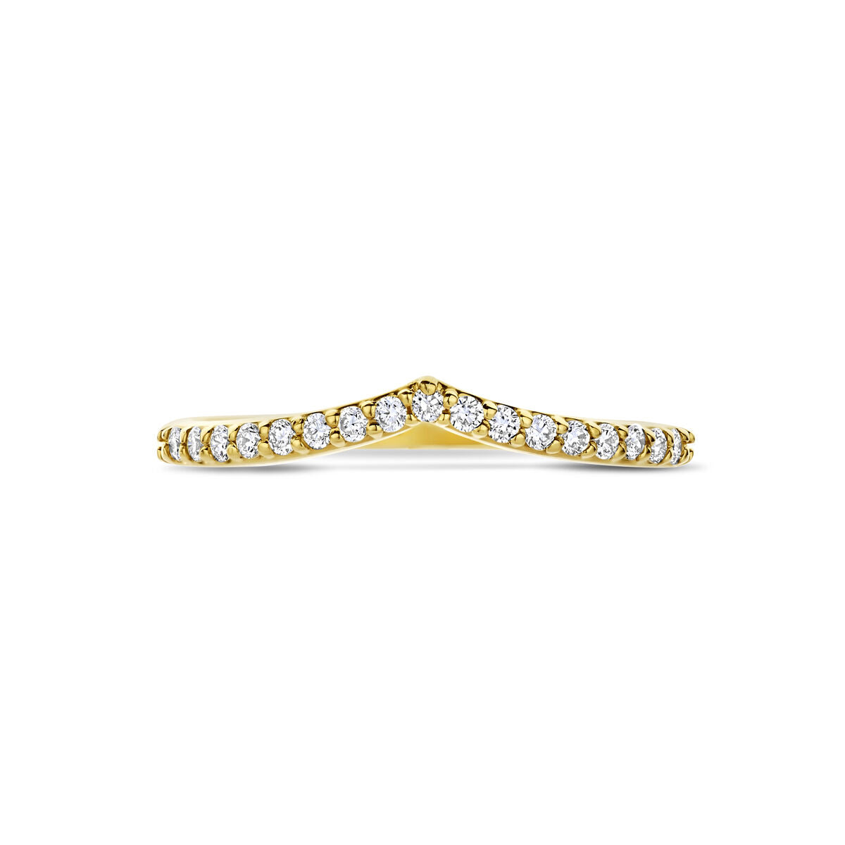 Fantasy Collection Ring lab grown diamant 0.17ct g vs 14K geelgoud