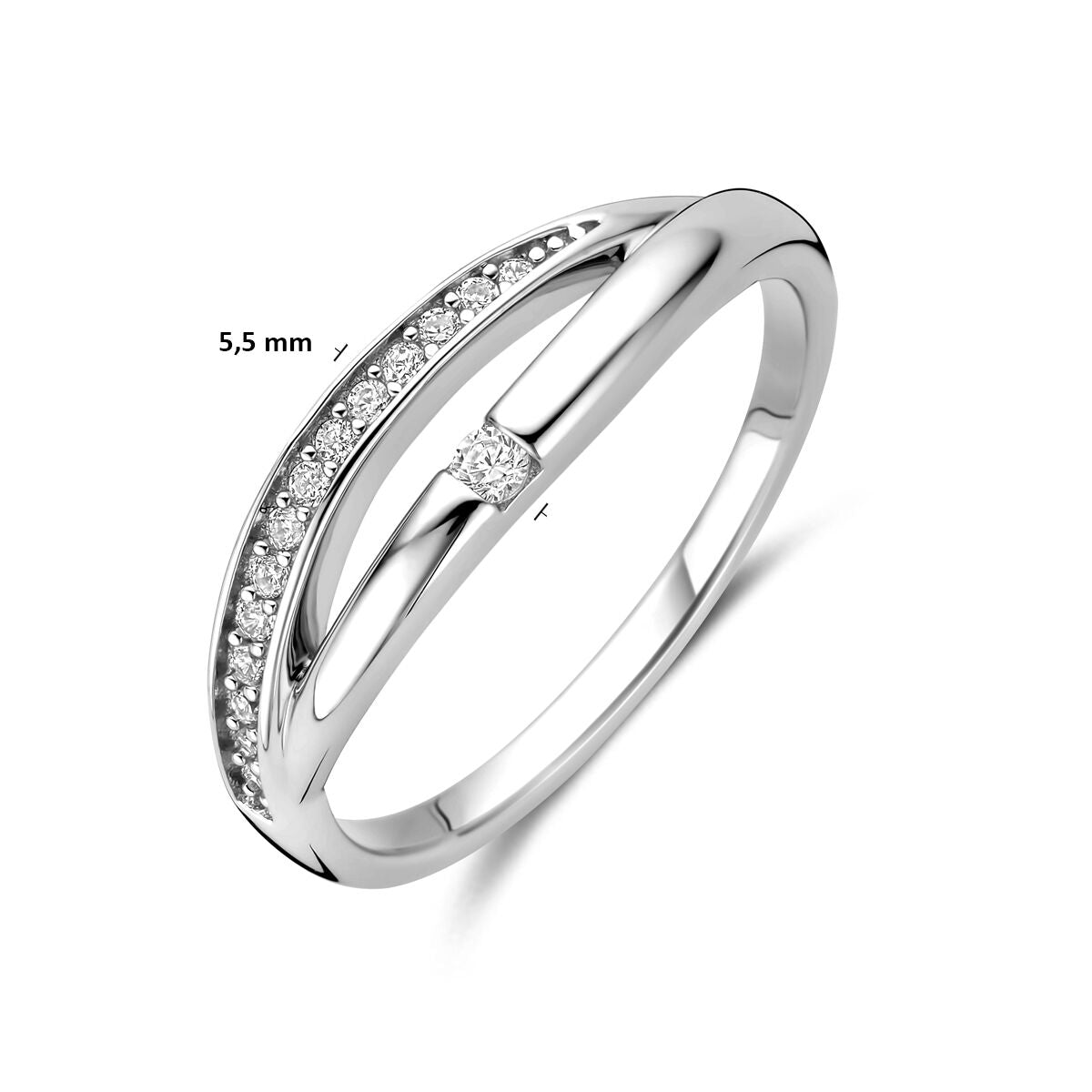 Fantasy Collection Ring zirkonia zilver