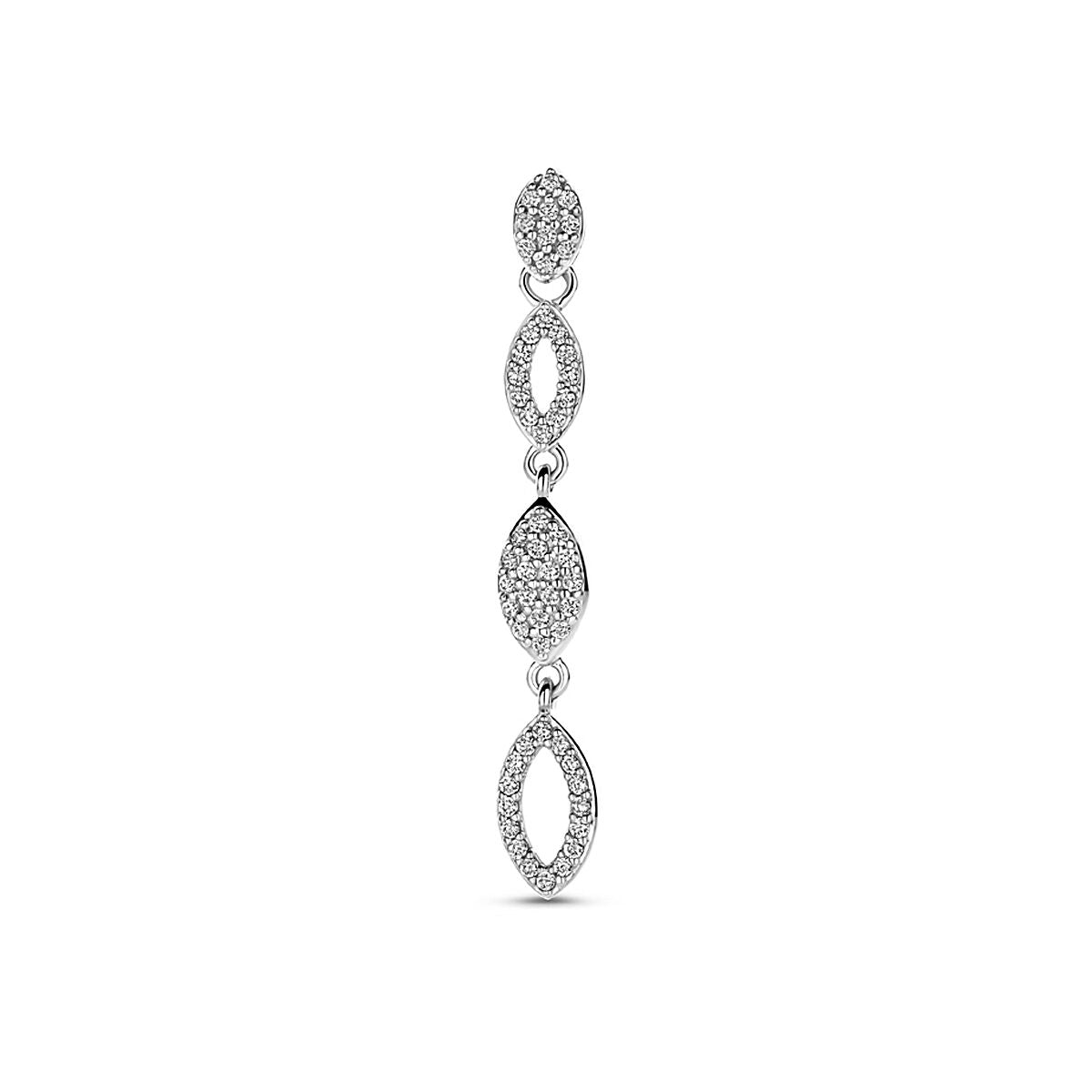 Fantasy Collection Hanger zirkonia 37 mm zilver