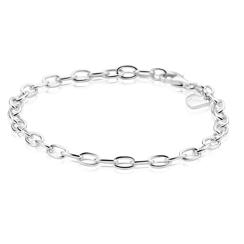 ZINZI Zilveren Armband CH-A2 19 cm