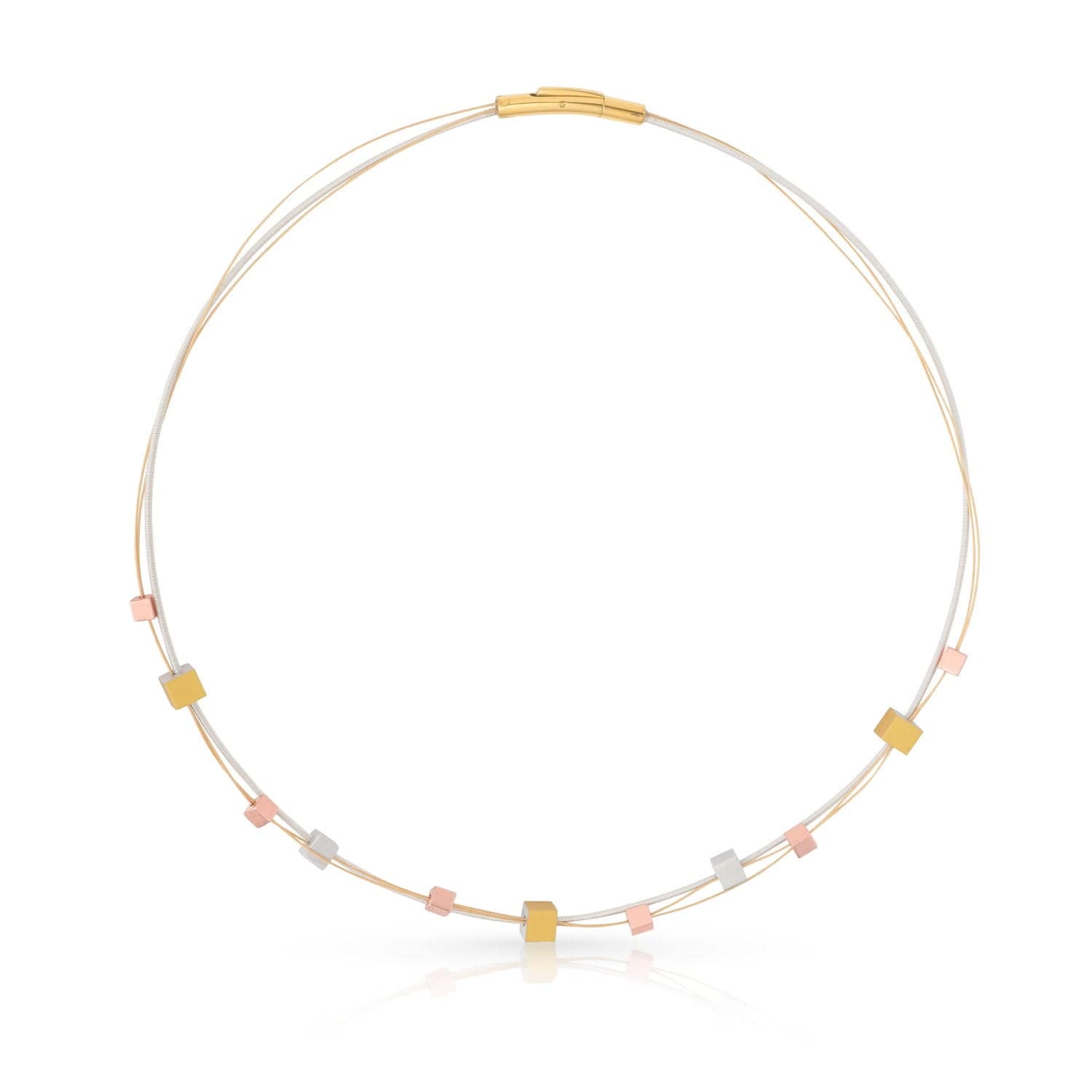 Clic Speelse Kubusjes Tricolor Collier - C257T