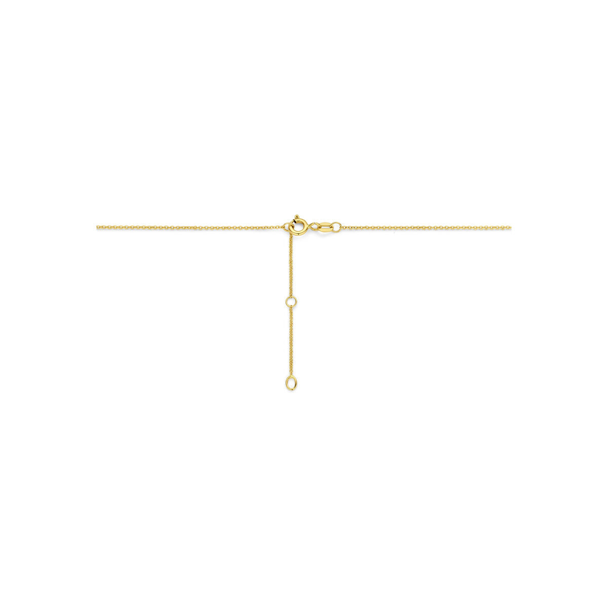 Y-collier parels 14K geelgoud 41 + 2 + 2 cm