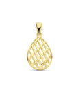 14K geelgouden hanger 24 mm - 4033516 - PansiteNederland.nl