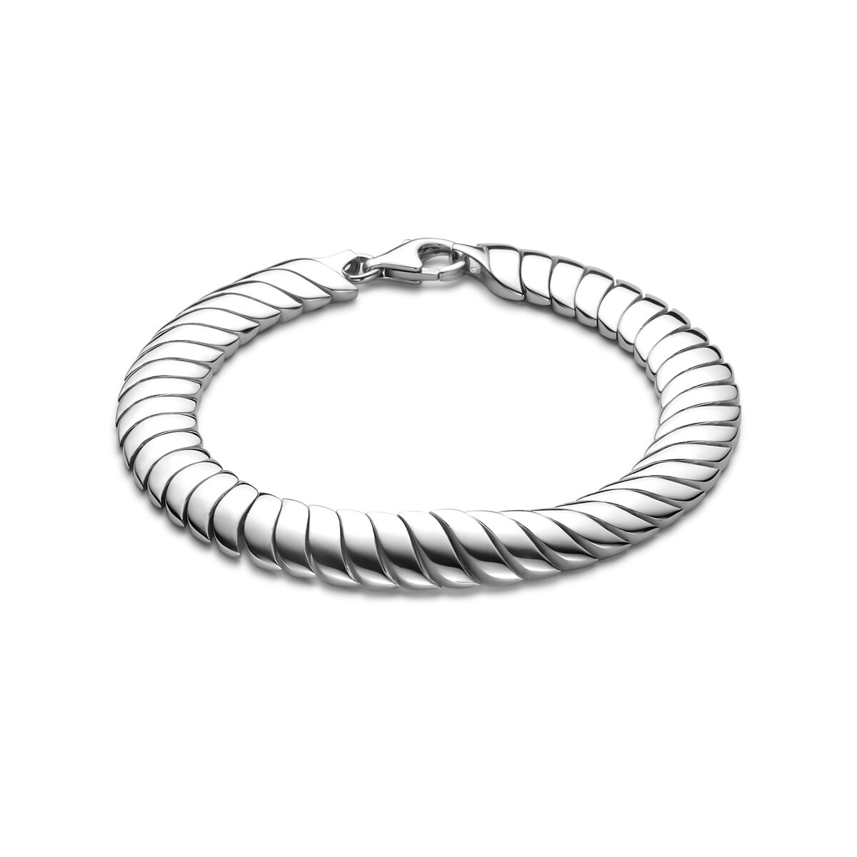 Fantasy Collection Armband omega 9 mm 19 cm zilver