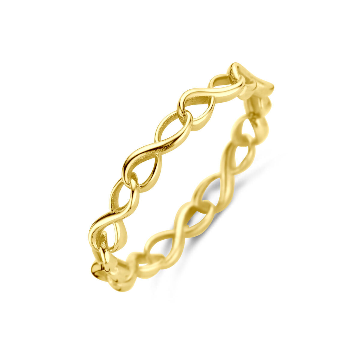 Fantasy Collection Ring infinity 14K geelgoud