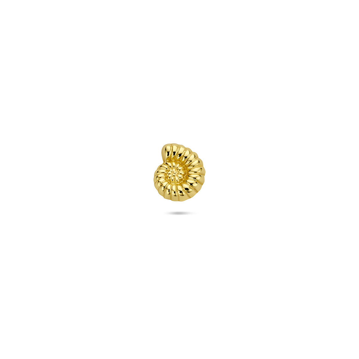 Fantasy Collection Flat back piercing schelp 6 mm 1 micron zilver verguld