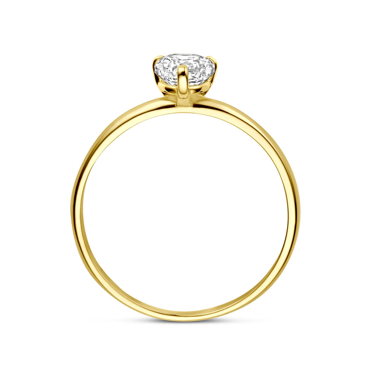 Fantasy Collection Ring zirkonia 14K geelgoud