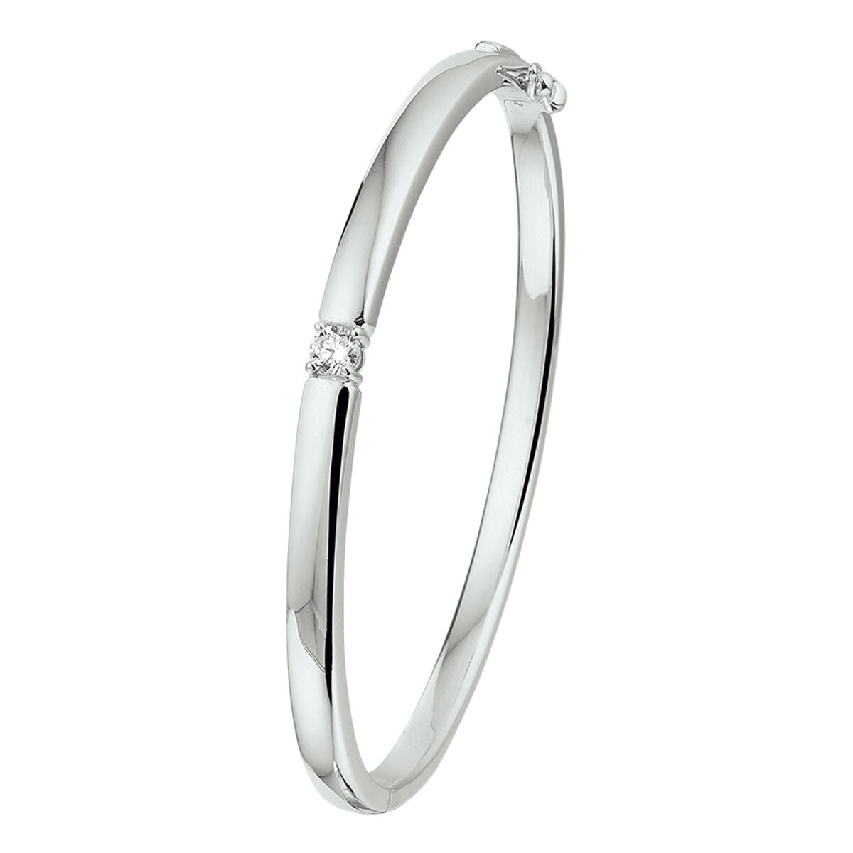 Fantasy Collection Gerhodineerd Zilveren Armband met Zirkonia 1329195