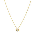 14K geelgoud collier zirkonia 41 - 43 - 45 cm 4023179