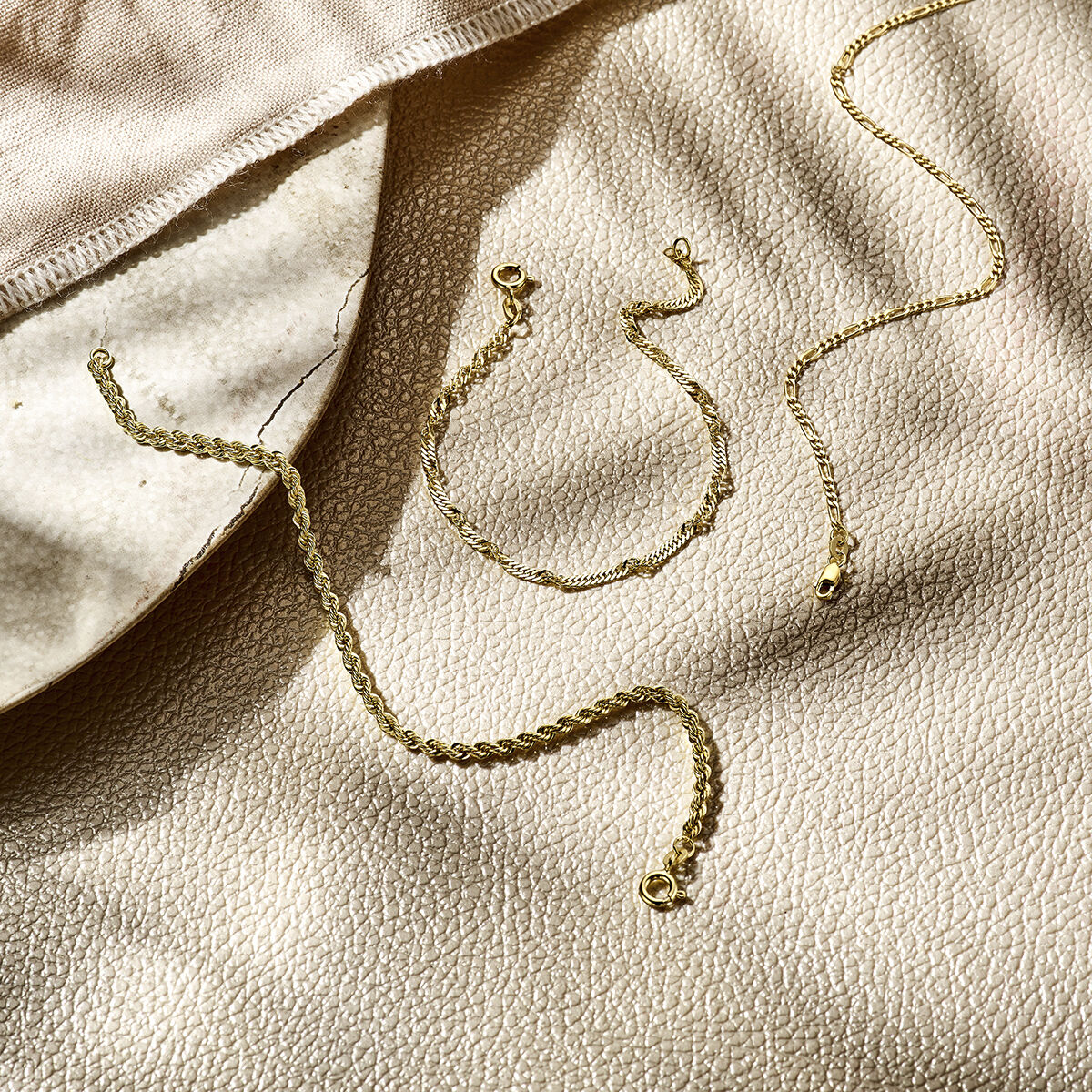 14K Geelgouden koord armband 19 cm - 2,7 mm 4018419 - PansiteNederland.nl