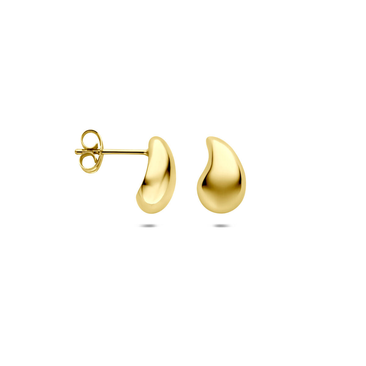 Fantasy Collection Oorbellen druppel 9,5 mm 14K geelgoud