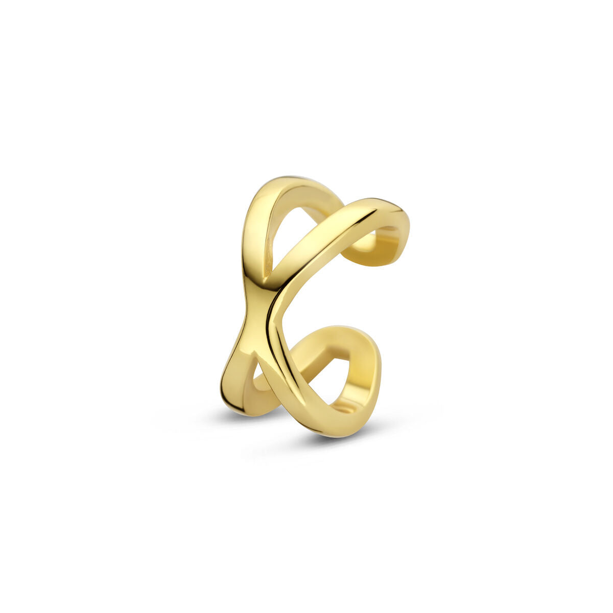 Fantasy Collection Ear cuff 12 mm 1 micron zilver verguld oorbellen