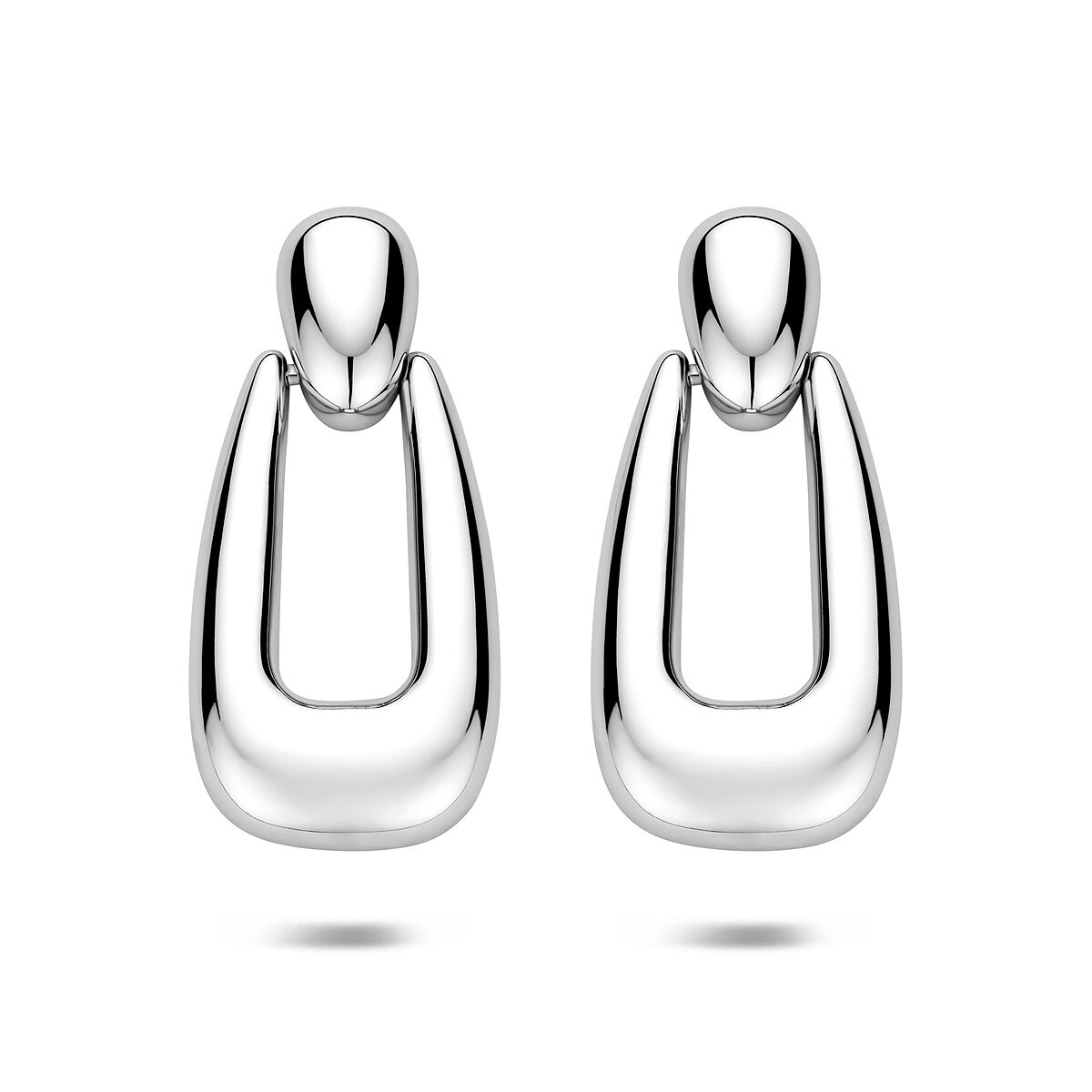 Fantasy Collection Hangende oorbellen 32,5 mm zilver