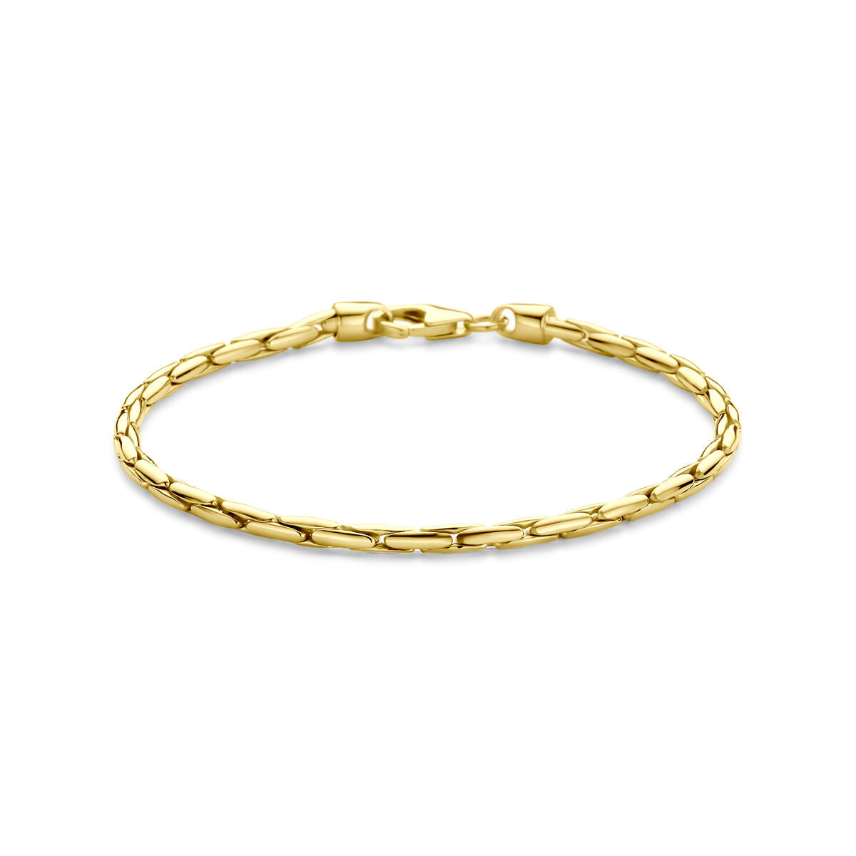 Fantasy Collection Armband cardano massief 2,8 mm 19 cm silgold