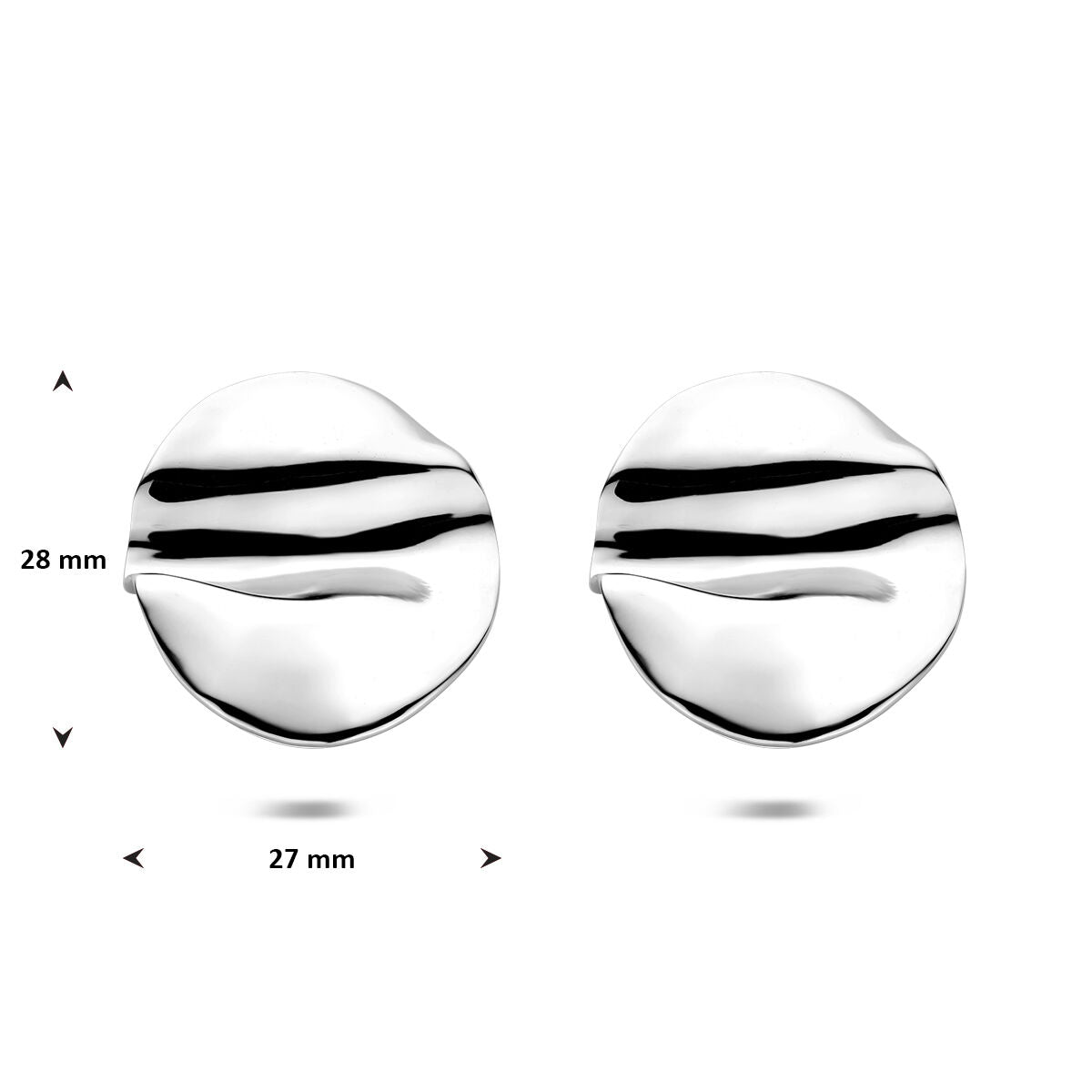Fantasy Collection Oorbellen 28 mm edelstaal