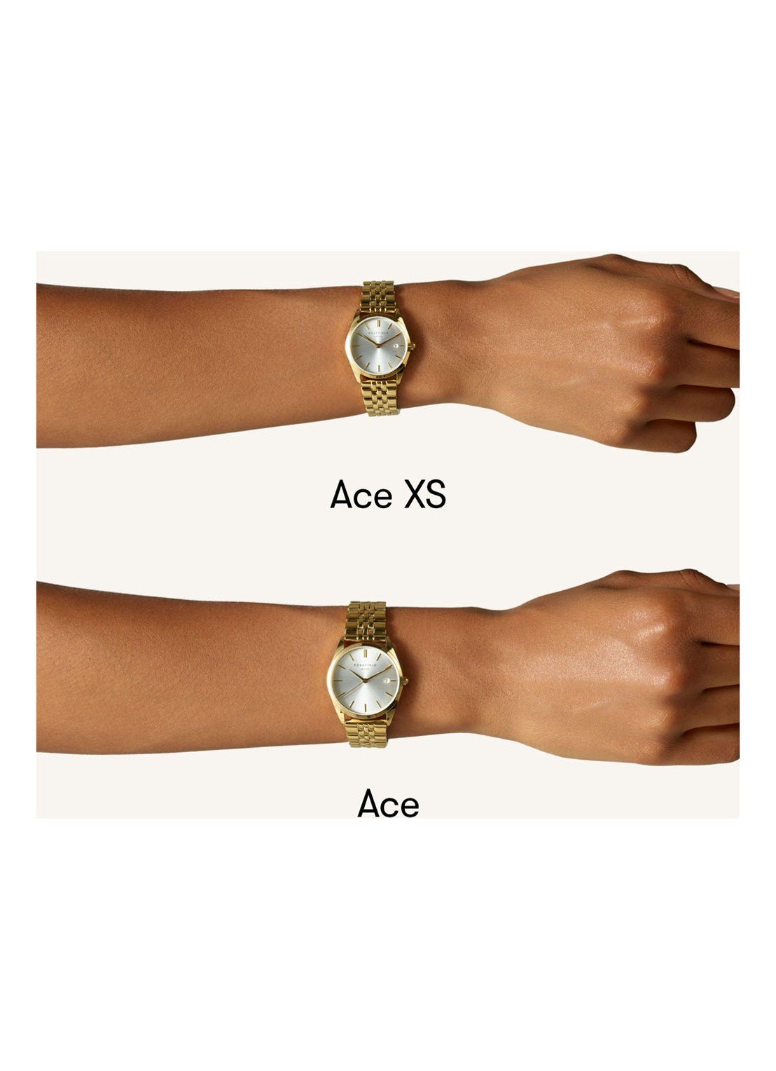 Rosefield Dameshorloge ABGSG-A19 Goudkleurig 29mm