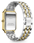 Rosefield horloge OWSSSG-O48 The Elles White Sunray Steel Silver Gold Duotone - PansiteNederland.nl