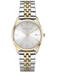 Rosefield horloge ACSGD-A01 The Ace Silver Sunray Silver Gold Duo - PansiteNederland.nl