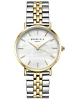Rosefield horloge UWDSSG-U30 The Upper East Side MOP Silver Gold Duotone - PansiteNederland.nl