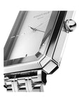 Rosefield horloge OCWSS-O41 The Octagon White Sunray Steel Silver - PansiteNederland.nl