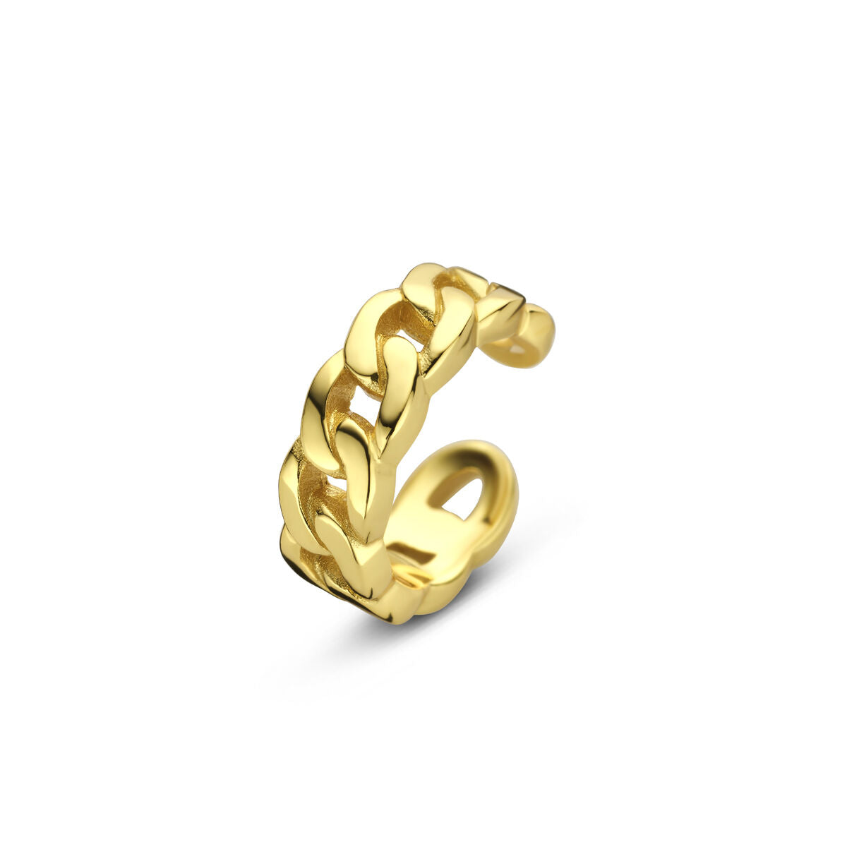 Fantasy Collection Ear cuff 12,5 mm 1 micron zilver verguld oorbellen