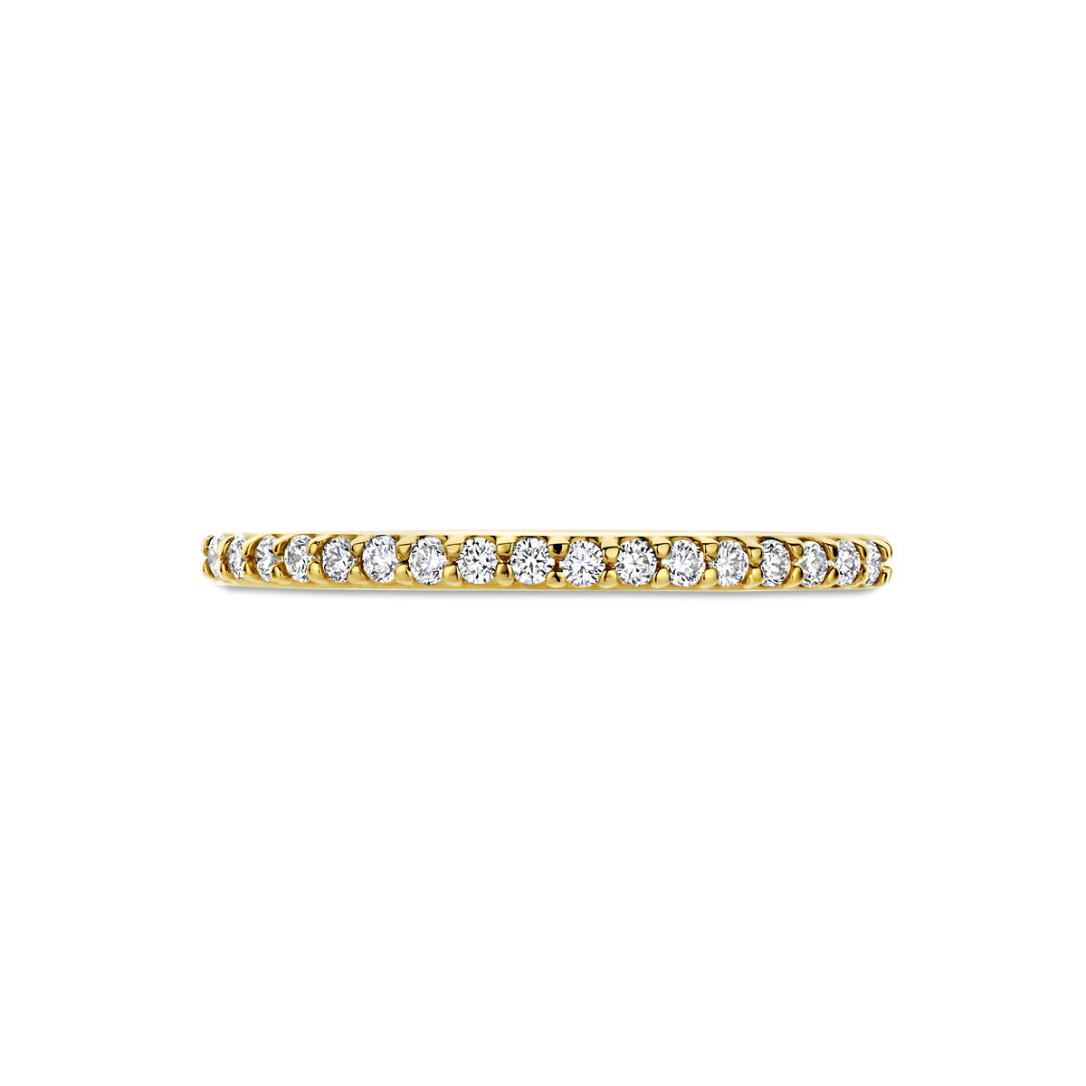 Fantasy Collection Ring lab grown diamant 0.17ct g vs 14K geelgoud