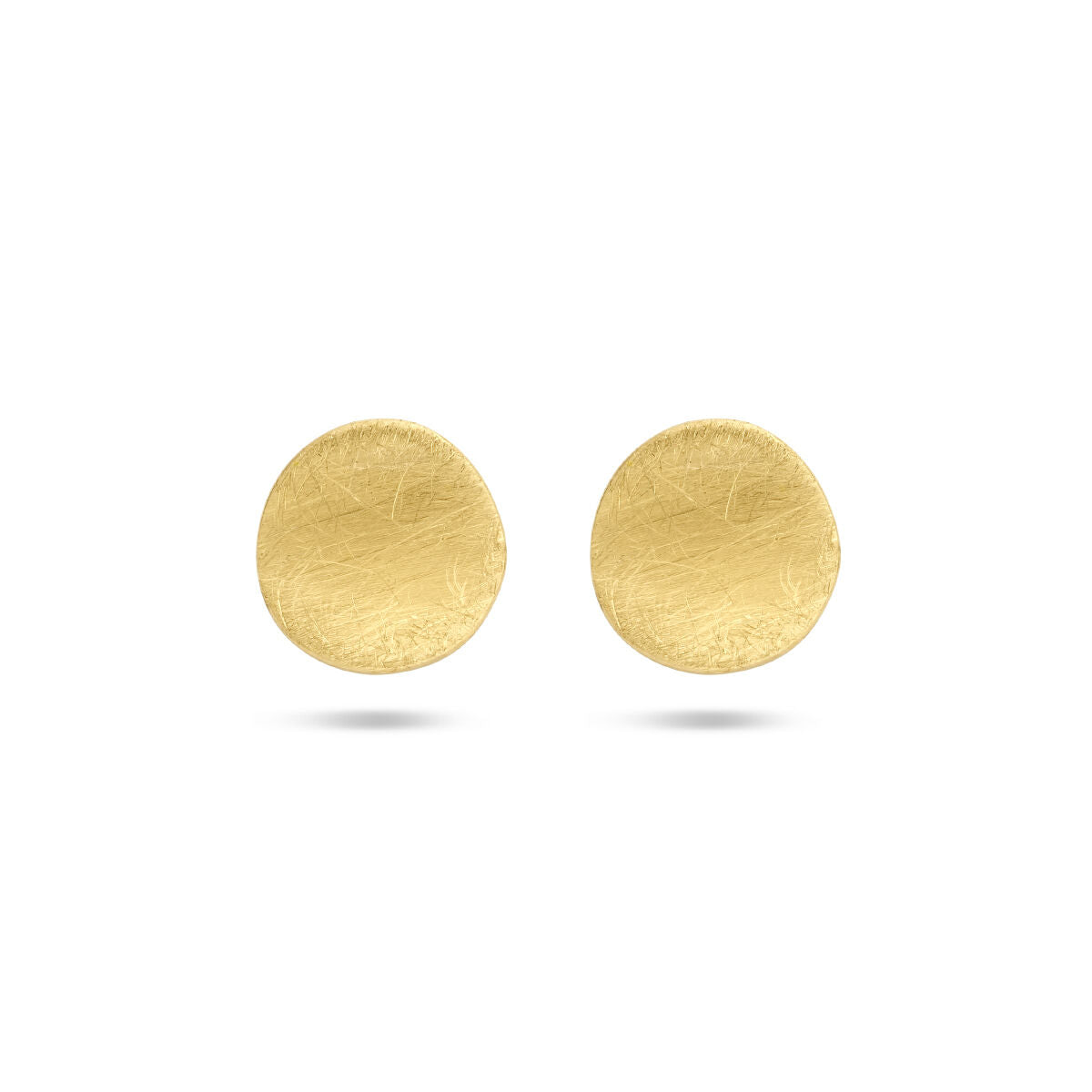 Fantasy Collection Oorbellen scratch 14K geelgoud