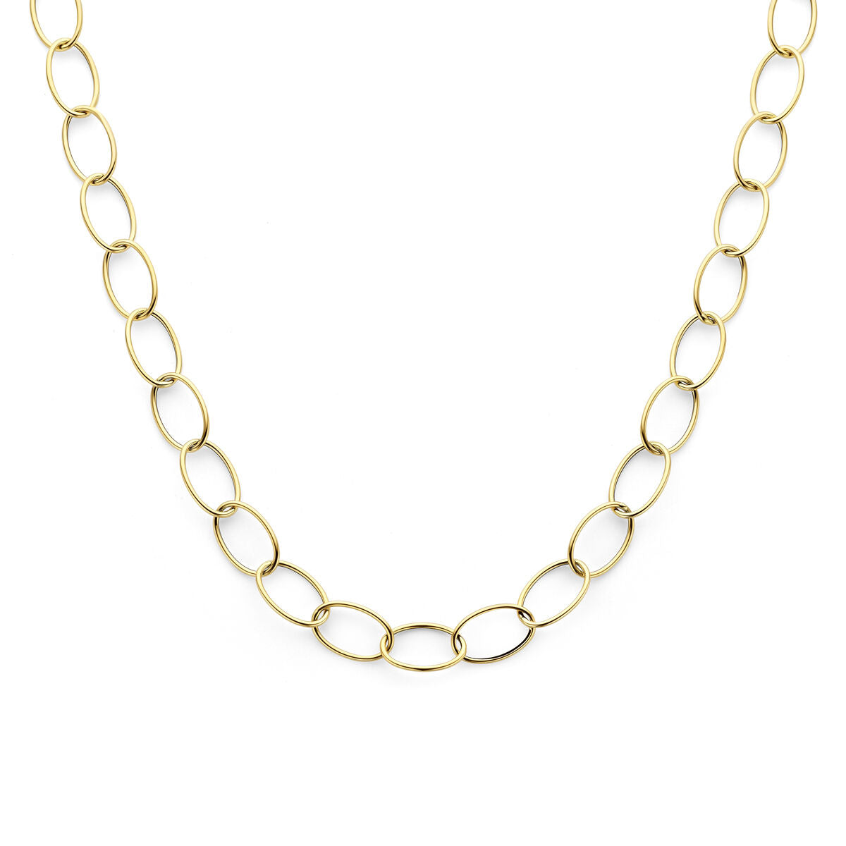 Fantasy Collection Collier 9,5 mm 42 + 3 cm 14K geelgoud