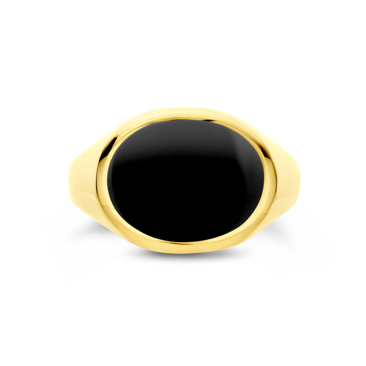 Fantasy Collection Ring onyx 14K geelgoud