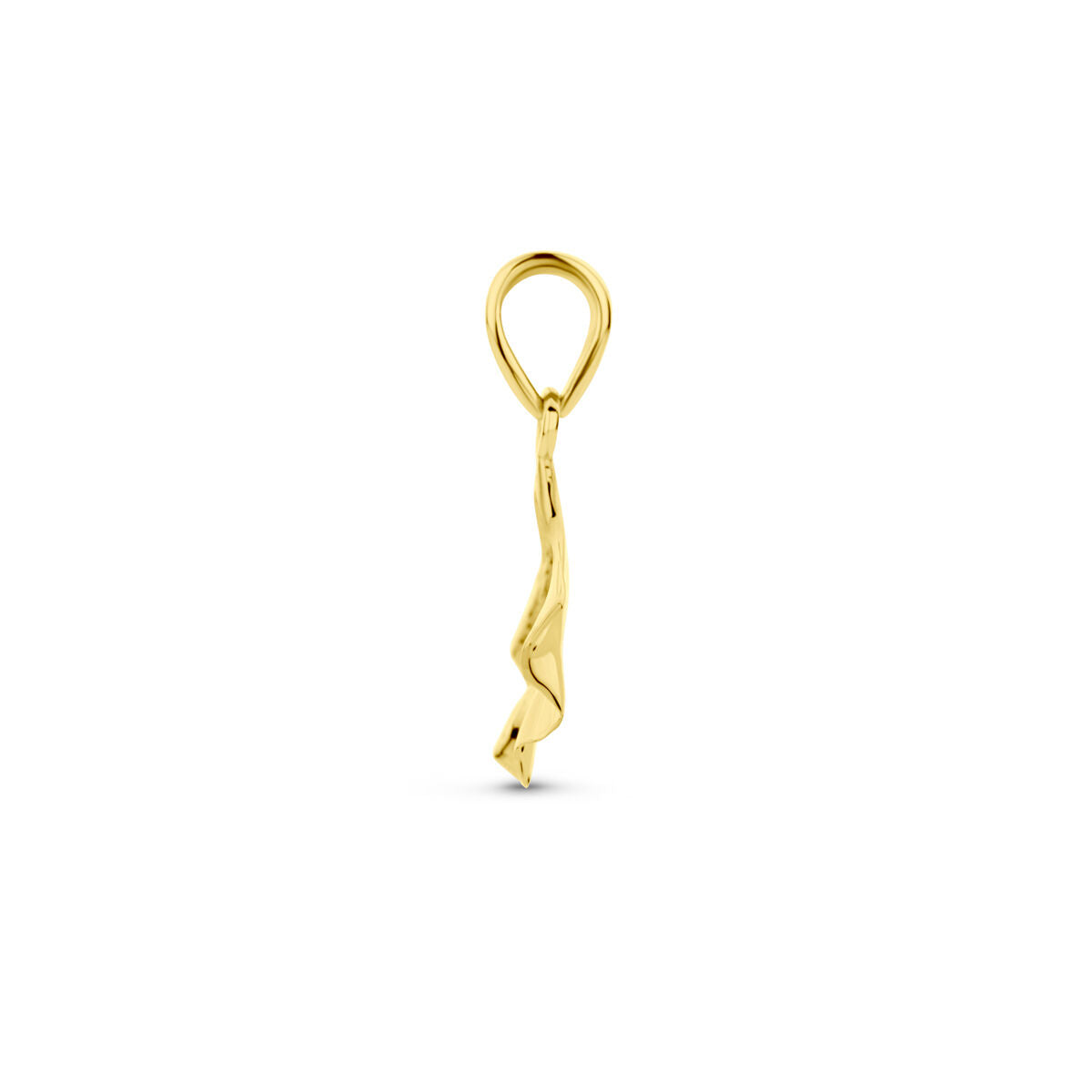 Fantasy Collection Hanger ginkgo blad 14K geelgoud